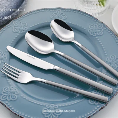 j006 classic cutlery sets supplier stainless steel spoons forks knife