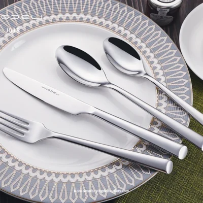 j018 wholesale classic flatware stainless steel spoons forks knife