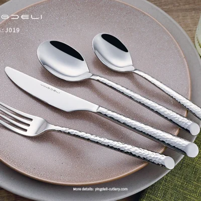 j019 customized classic cutlery for commercial use