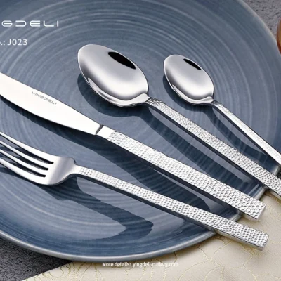j023 classic cutlery manufacturer stainless steel spoons forks knife