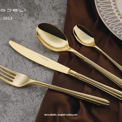 s013 etkinlikler için toptan lüks sofra takımları