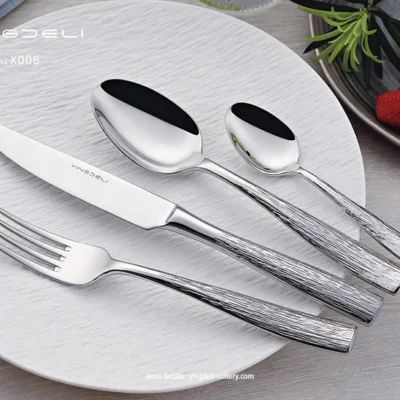 x006 modern cutlery sets supplier stainless steel spoons forks knife
