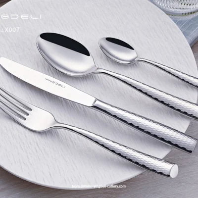 x007 wholesale modern silverware for catering & events